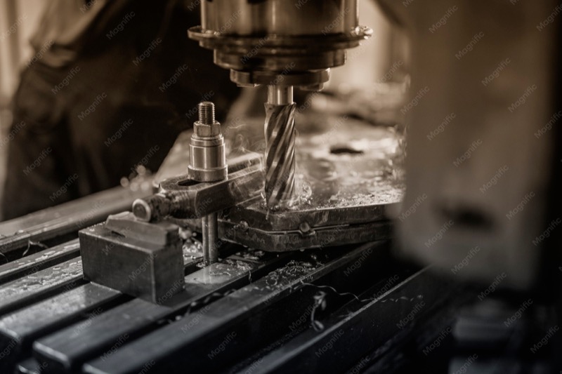 Usinage de precision sur machine CNC